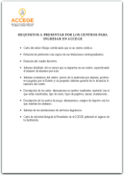 ACCEGE - Requisitos